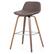 Alt View 16. Simpli Home - Randolph Bentwood Counter Height Stool (Set of 2) - Distressed Chocolate Brown.