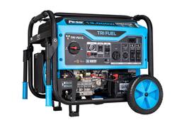 Pulsar - 13,000-Watt Tri Fuel Gasoline, Propane, Natural Gas, Portable Generator with Remote Start