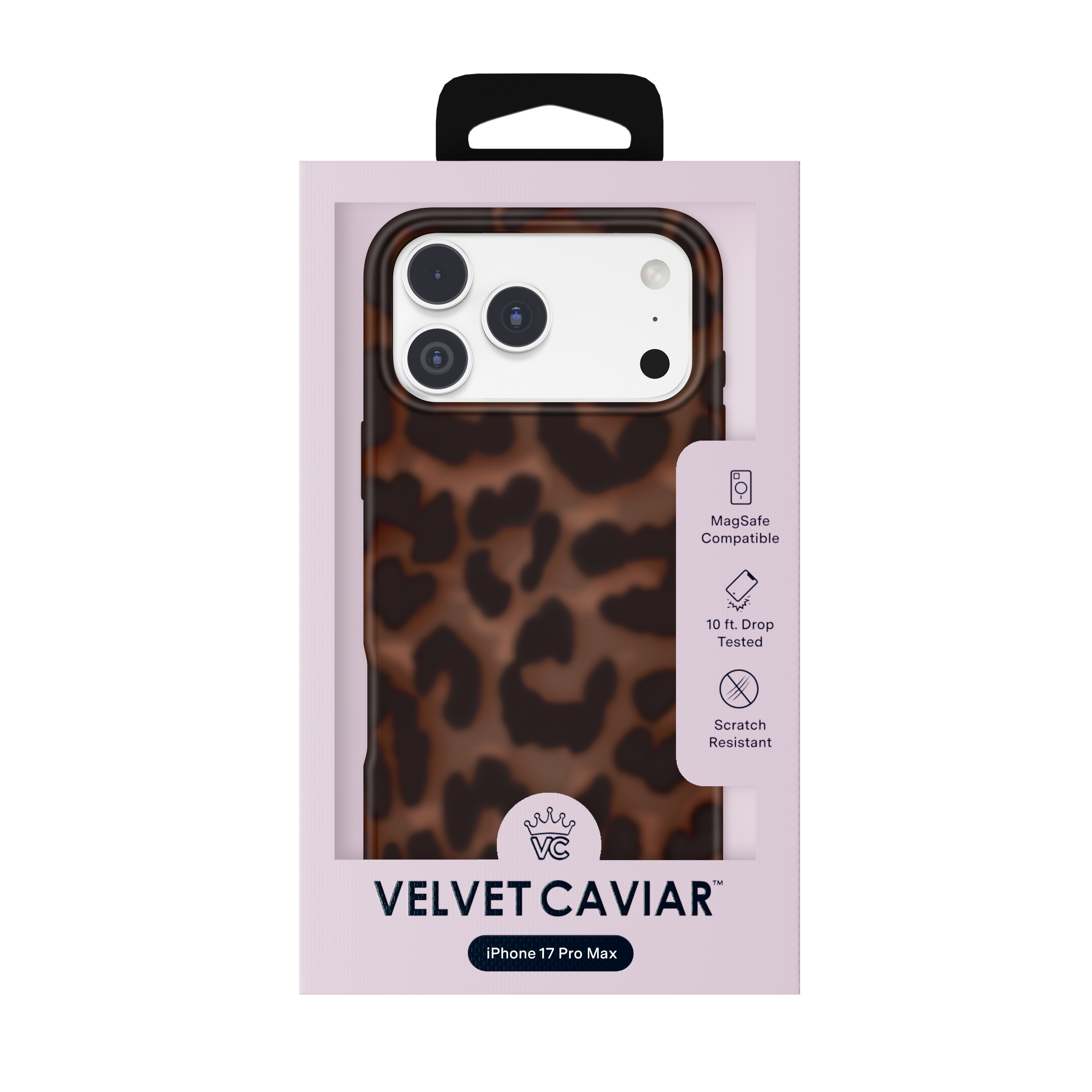 MagSafe Compatible 10 ft. Drop Tested Scratch Resistant VC - VELVET CAVIAR iPhone 17 Pro Max