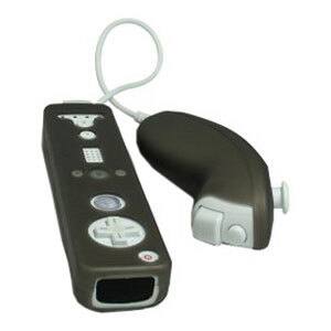 Alt View Standard 20. CTA - Silicon Sleeve for Wii - Black.