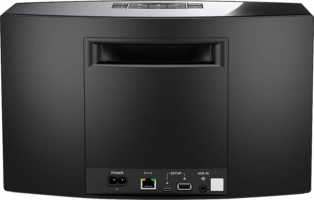Back. Bose - SoundTouch® 20 Series III Wireless Music System - Black.
