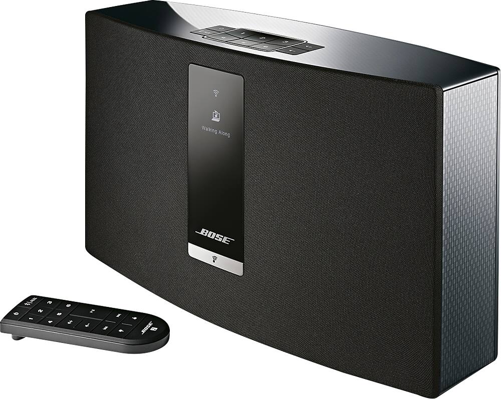 Left. Bose - SoundTouch® 20 Series III Wireless Music System - Black.