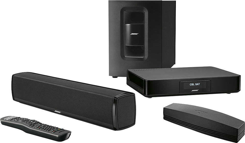 haakje Sitcom Op de kop van Bose® SoundTouch® 120 Home Theater System Black SOUNDTOUCH-120 SYSTEM BLK -  Best Buy