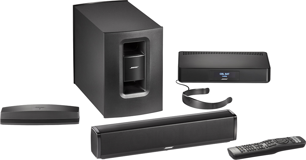 Best Buy: Bose® SoundTouch® 120 Home Theater System Black SOUNDTOUCH-120  SYSTEM BLK
