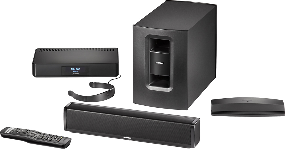 Best Buy: Bose® SoundTouch® 120 Home Theater System Black 