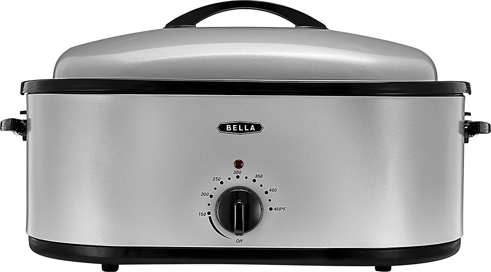 Bella 18-Quart Turkey Roaster Stainless Steel BLA13425 - Best Buy