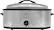 Angle. Bella - 18-Quart Turkey Roaster - Stainless Steel.
