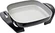 Bella - 12" Ceramic Electric Skillet - Black/Ceramic - Angle