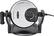 Angle. Bella - Rotating Ceramic Belgian Waffle Maker - Stainless Steel/Black.