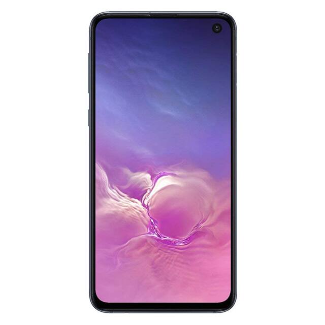 Left. Samsung - Samsung Galaxy S10e G970U (Fully Unlocked) 128GB - Prism Black.