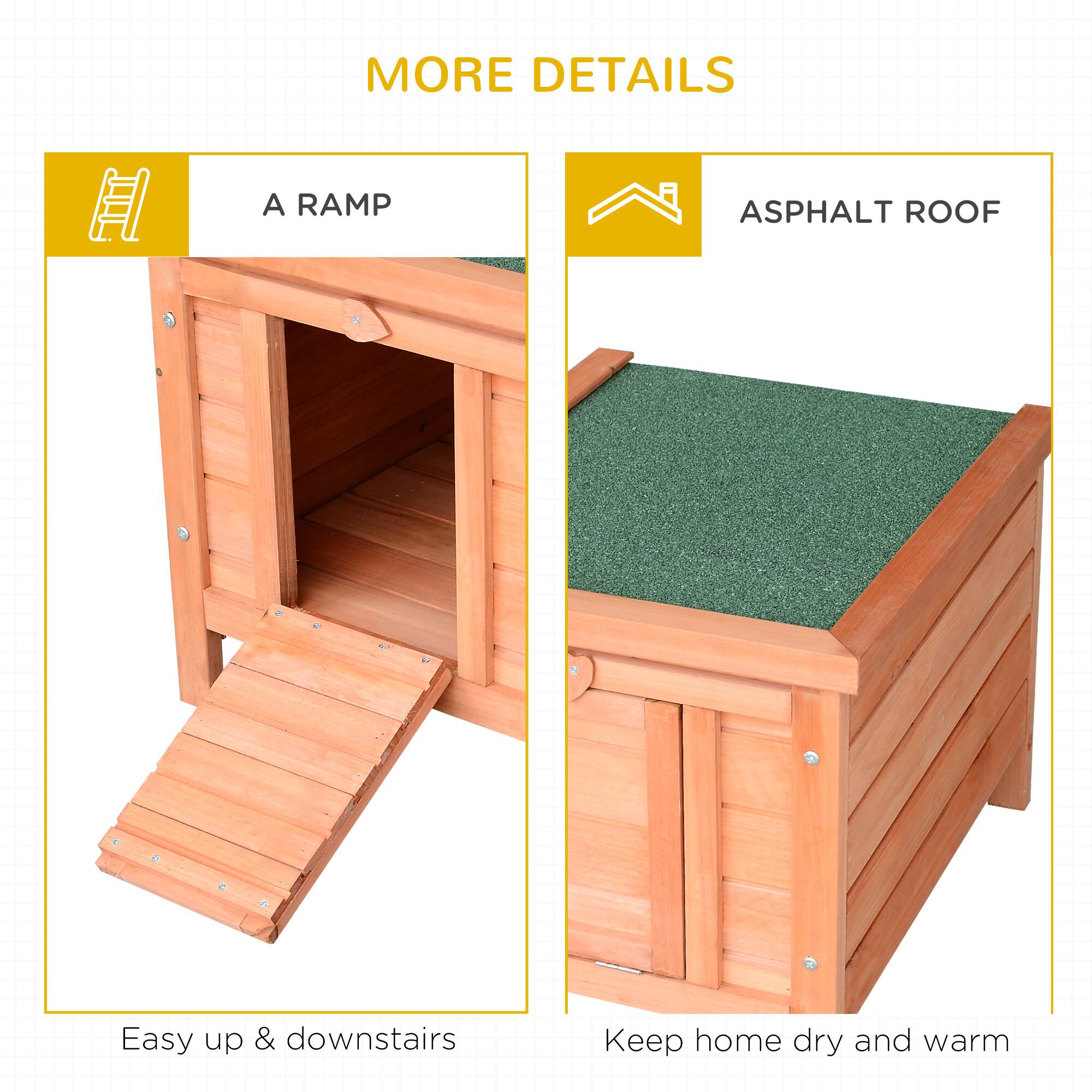 MORE DETAILS

A RAMP  
Easy up & downstairs

ASPHALT ROOF  
Keep home dry and warm
