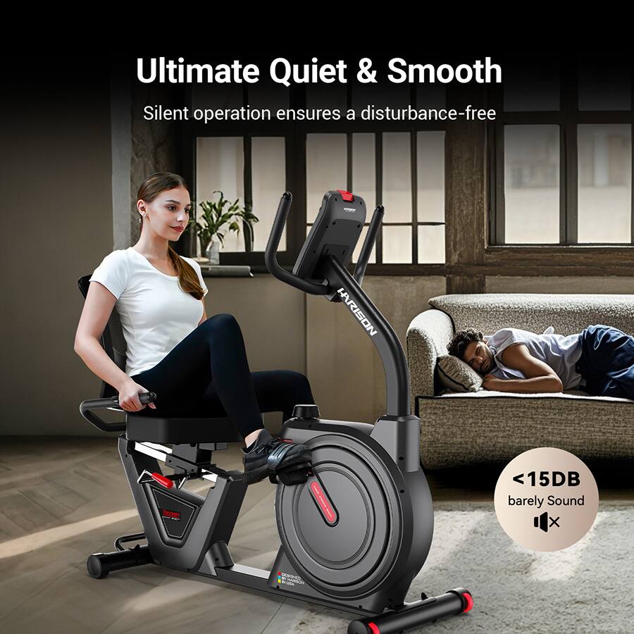 Ultimate Quiet & Smooth  
Silent operation ensures a disturbance-free  
<15DB barely Sound