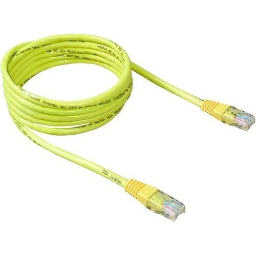 Best Buy Belkin Cat. 5e UTP Patch Cable Yellow A3L79118INYLW