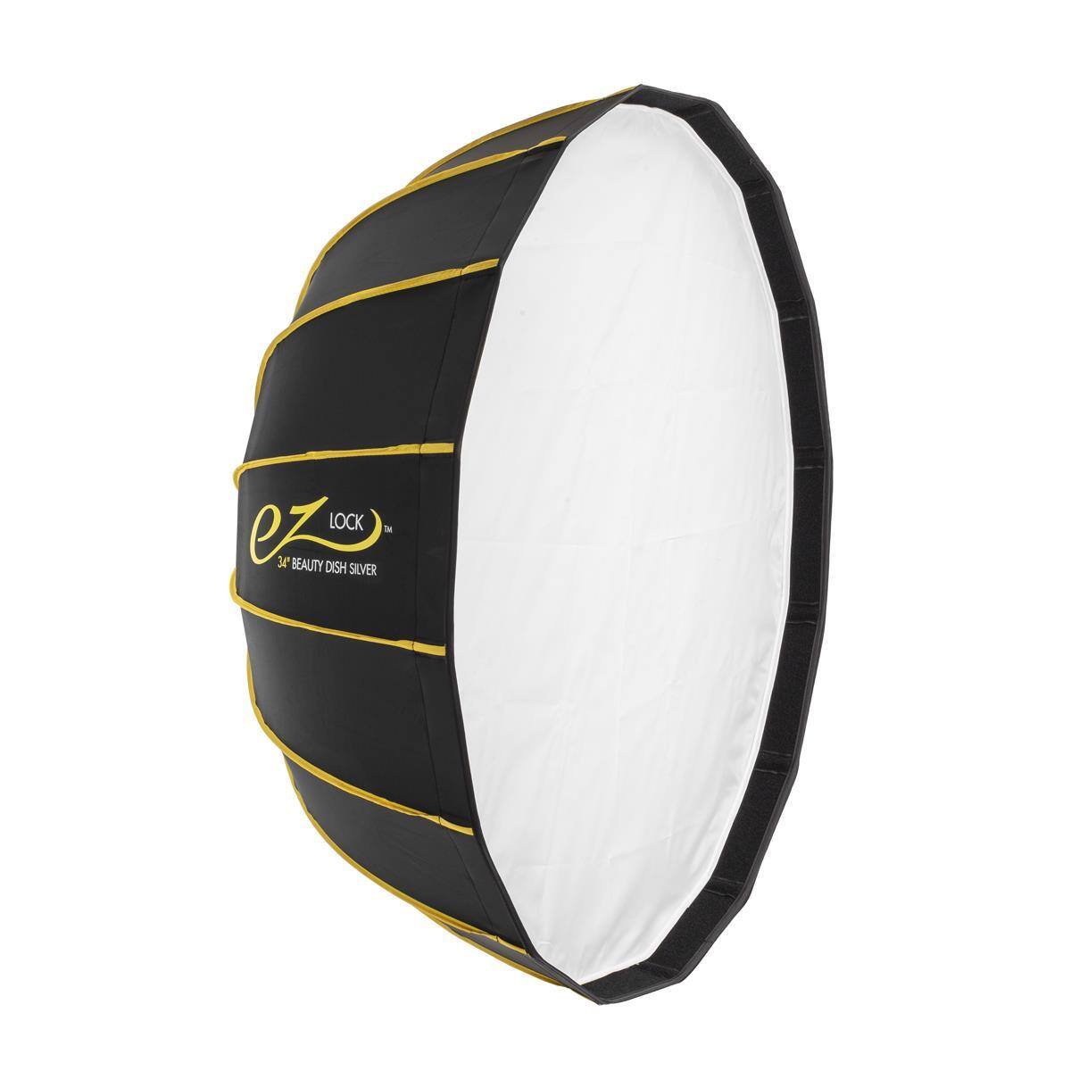 EZ LOCK 34" BEAUTY DISH SILVER