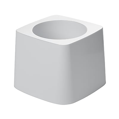 Alt View 6. RubberMaid - Rubbermaid Commercial Toilet Brush Holder, White (FG631100WHT) - White.