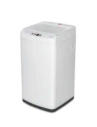 Front. Commercial Care - Commercial Care 0.9 Cu. Ft. Portable Washing Machine, Portable Clothes Washer 3 Water Levels - White.
