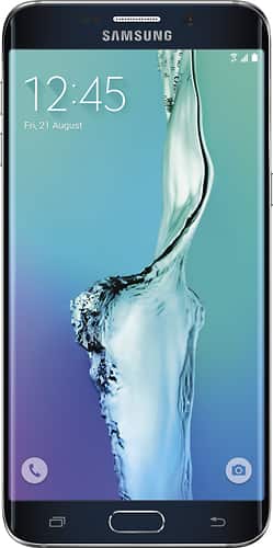 Samsung - Galaxy S6 edge+ 4G LTE with 32GB Memory Cell Phone (Sprint)-Front_Standard 