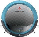 Front Zoom. BISSELL - SmartClean 1605 Self-Charging Robot Vacuum - Titanium/Disco Teal.
