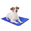 Front. Arf Pets - Dog Cooling Mat, Durable, Non-Toxic Gel Dog Bed Mat for Kennels, Crates & Beds - Small - Blue.