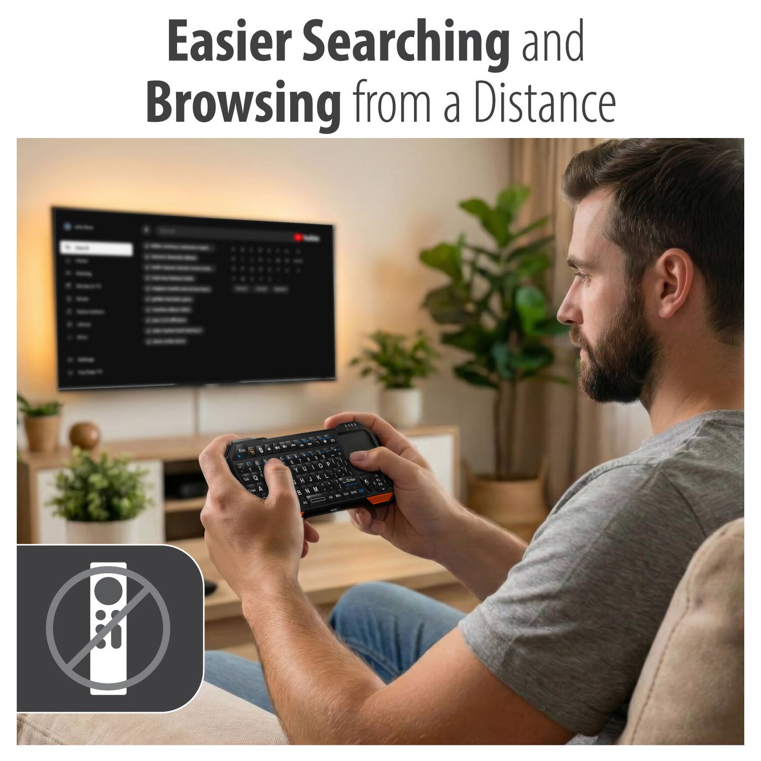 Easier Searching and Browsing from a Distance