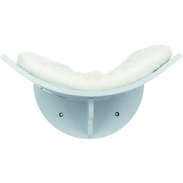 TRIXIE - Lorena Space Saving Wall Mounted Cat Perch with Soft Cushion - Gray