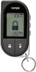 2-way Remote for Viper Remote Start Systems - Black - Front_Zoom