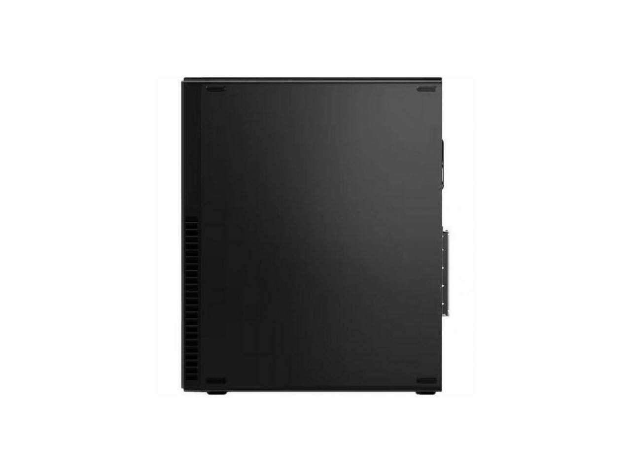 Alt View 3. Lenovo - Lenovo ThinkCentre M75s Gen 2 - SFF Ryzen 3 Pro 5350G 4 GHz - 8 GB  (11R8004HUS) - Black.