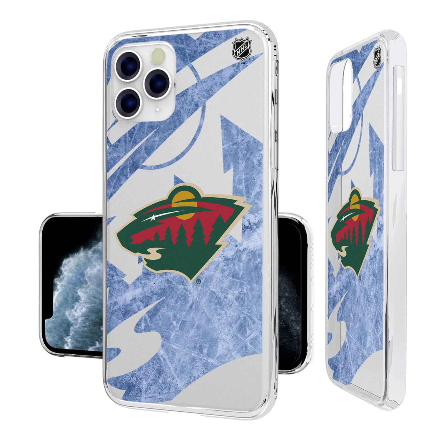 Keyscaper - NHL - Minnesota Wild iPhone Clear Ice Case - 14 - Multicolor price history on PriceWatchPro