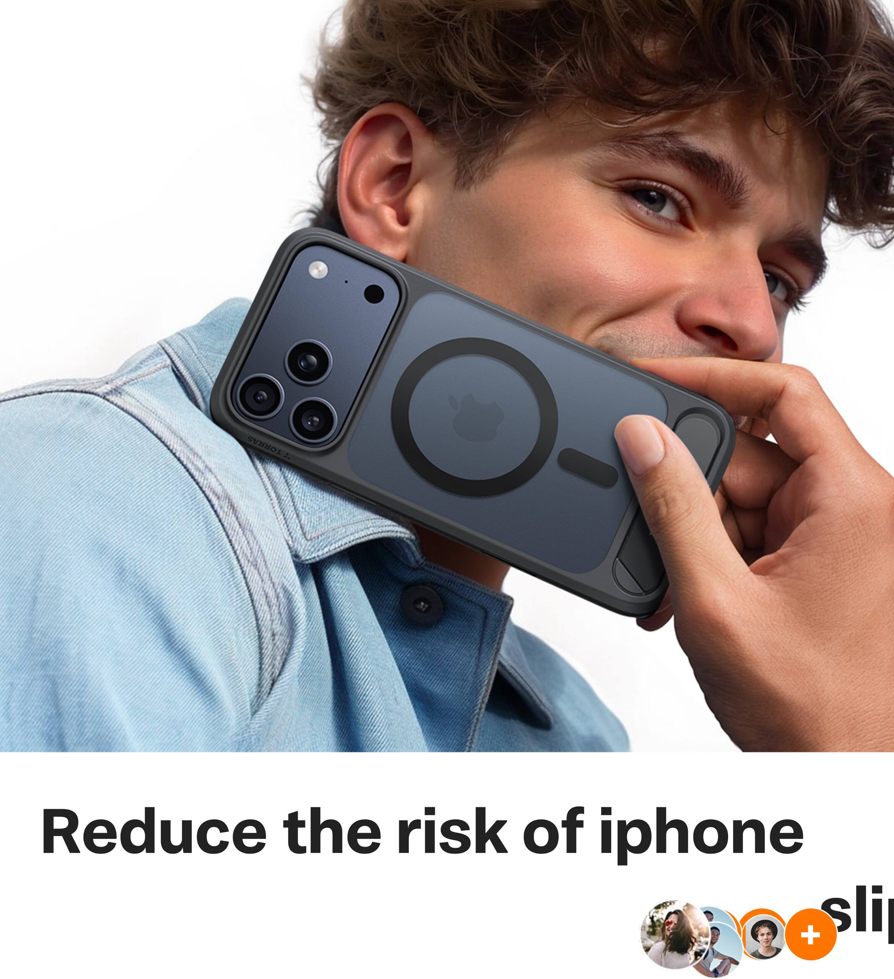 Reduce the risk of iphone slip