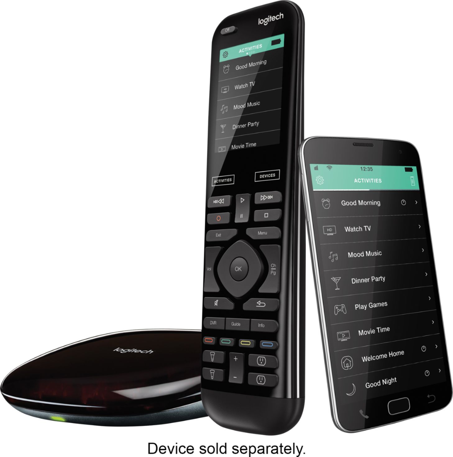 Harmony Elite (Remote Control and Smart Hub) Black 915-000256 - Best Buy