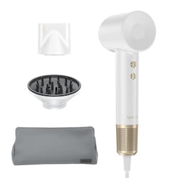 Laifen SWIFT Premium Hair Dryer + Bag (2 nozzles) White LF03-PTG Laifen SWIFT Premium Hair Dryer + Bag (2 nozzles) White LF03-PTG
