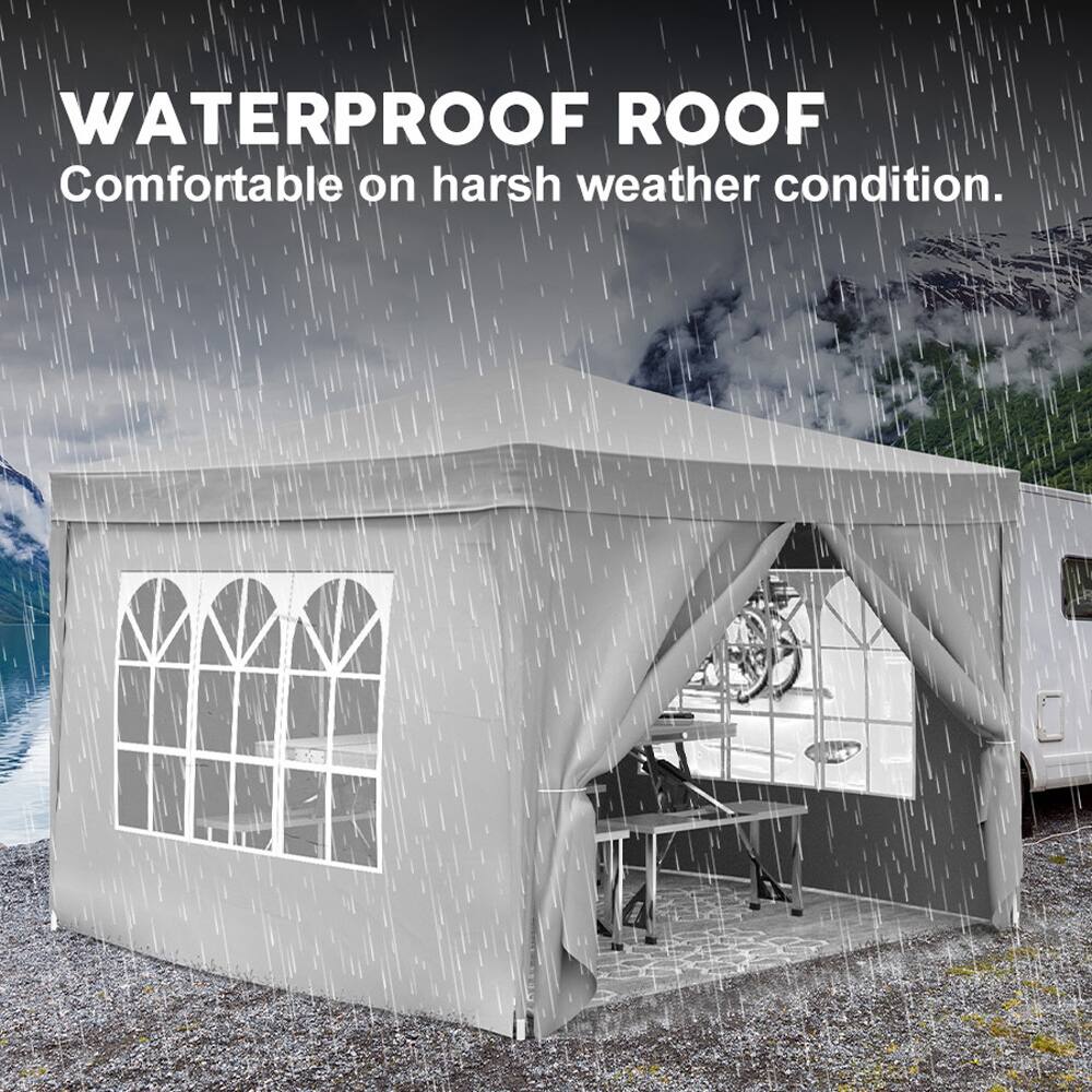 WATERPROOF ROOF  
Comfortable on harsh weather condition.