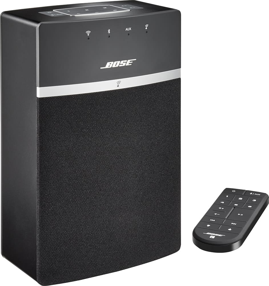 Bose SoundTouch 10 Wireless Speaker Black SOUNDTOUCH 10 WIRELESS BLK - Best  Buy