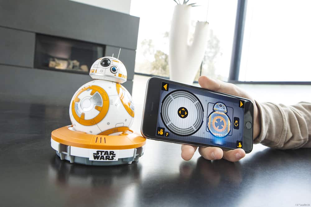 Alt View 12. Sphero - BB-8™ App-Enabled Droid™ by Sphero - White.