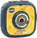 Front. VTech - Kidizoom Action Camera - Black/Yellow.