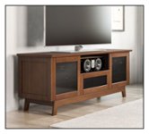 Front Zoom. Salamander Designs - A/V Cabinet for Most Flat-Panel TVs Up to 80" - Medium Walnut.