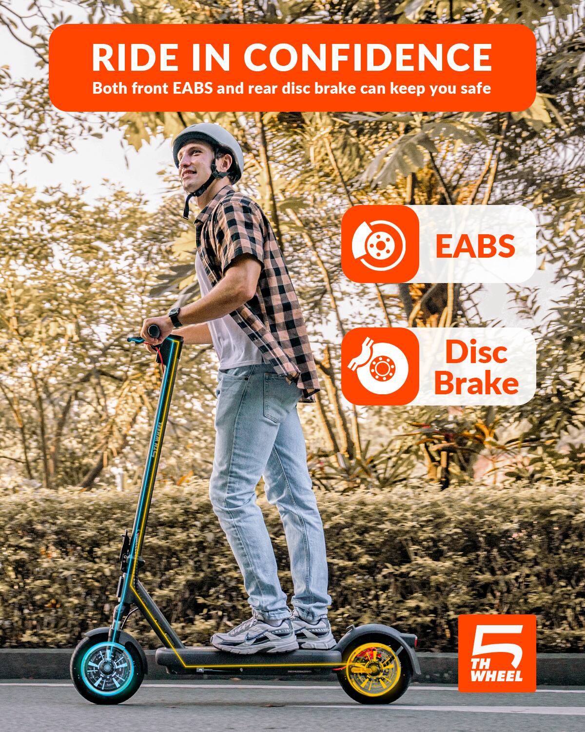 EABS, Disc Brake, 5 TH WHEEL