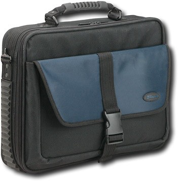  Targus - BlackTop Standard Nylon Notebook Case - Black/Blue