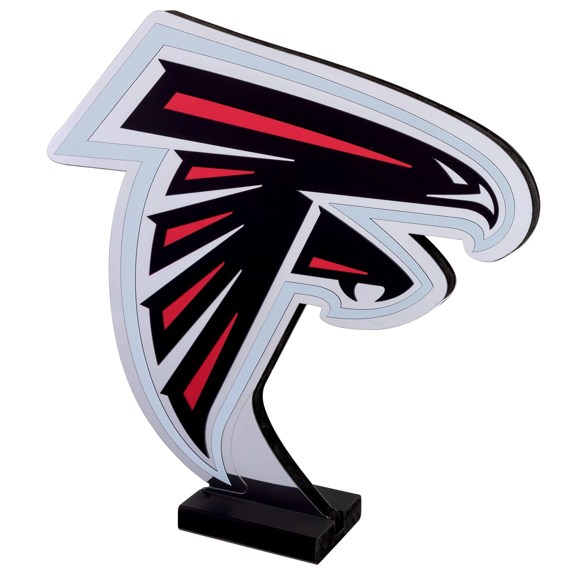 Alt View 1. Sporticulture - Atlanta Falcons LED Infinity Logo Light - Red.