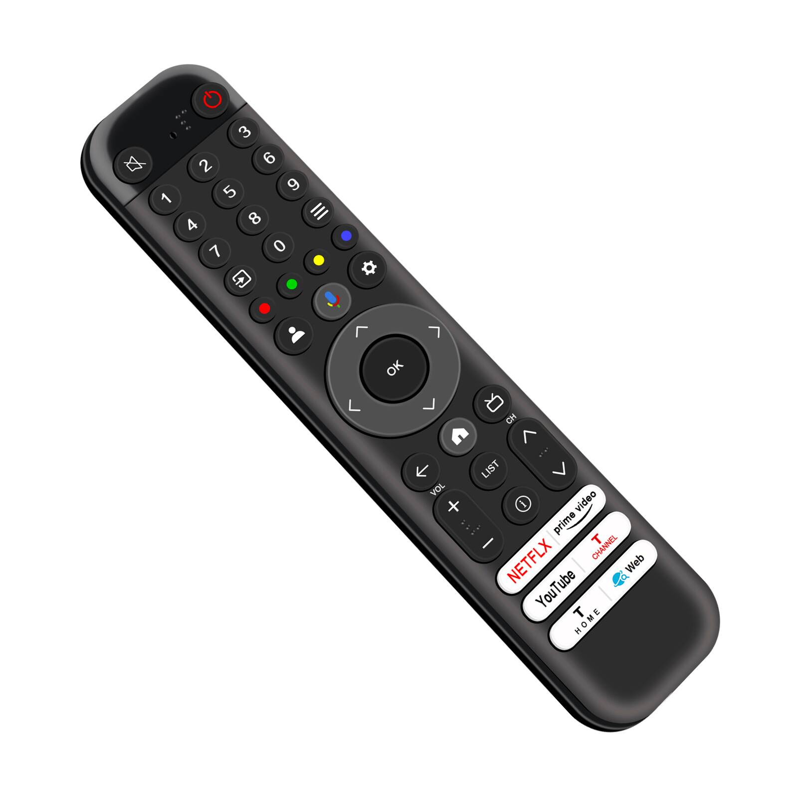 es 21 PM 3 2 6 5 9 1 8 E 4 1 o

OK
VOL X
CH 7 LIST video prime T I CHANNEL NETFLX YouTube Web T HOME