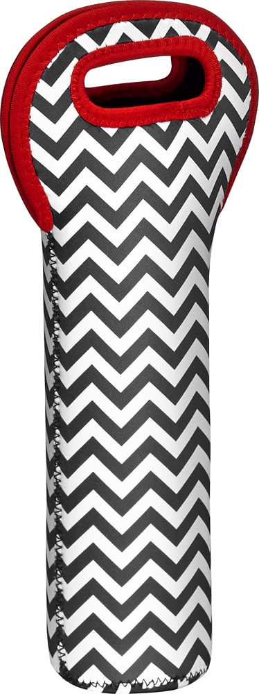 Angle. Modal™ - Wine Tote - Black/White.