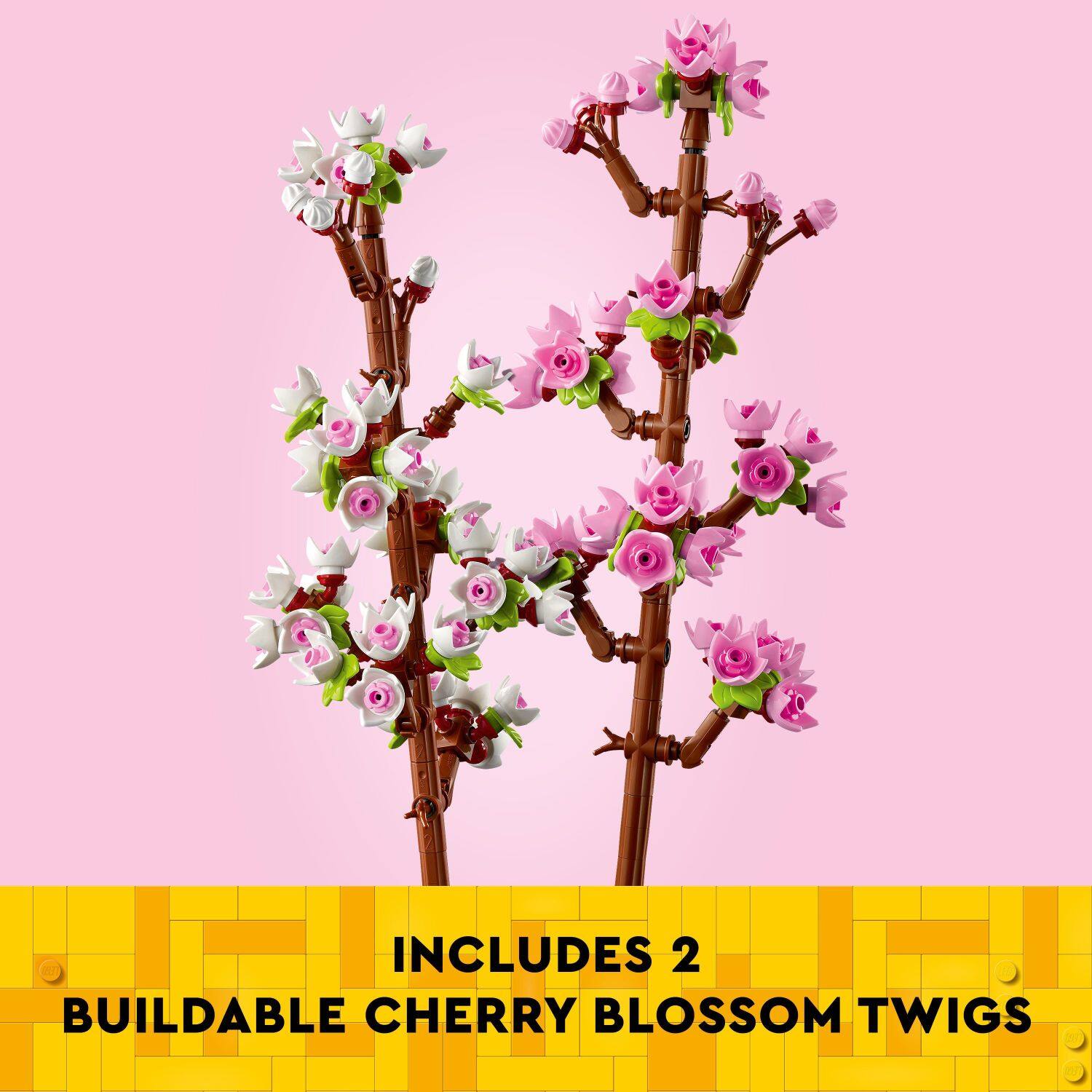 INCLUDES 2 BUILDABLE CHERRY BLOSSOM TWIGS
