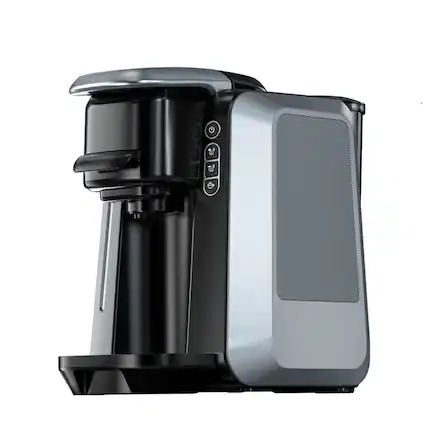 Front. Plum Chef - Multi-Function Capsule Coffee Maker 20 Bar Espresso Machine Smart Touch 1450W - Gray.