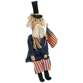 BreeBe - Uncle Sam w/American Flag Doll - Multi