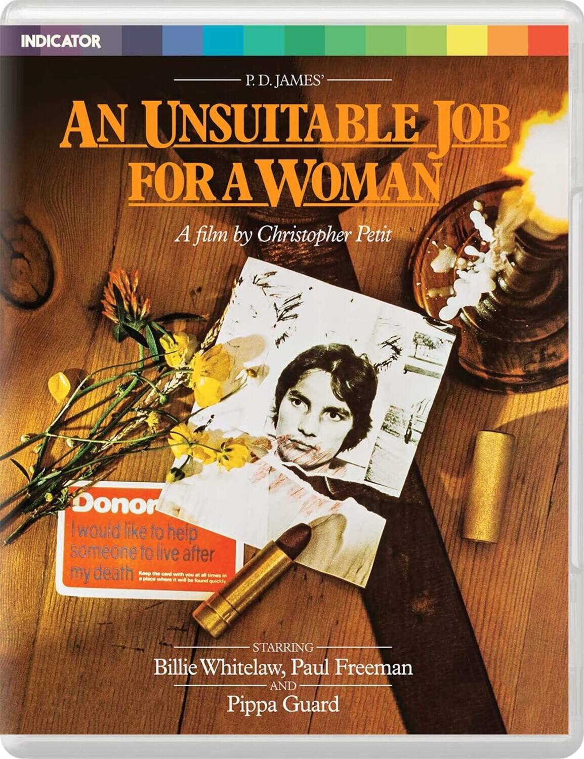 Front. An Unsuitable Job for a Woman (Limited Edition)   - BLU-RAY.