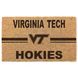 Jardine - Virginia Tech Hokies 18" x 30" Team Logo Doormat - Brown