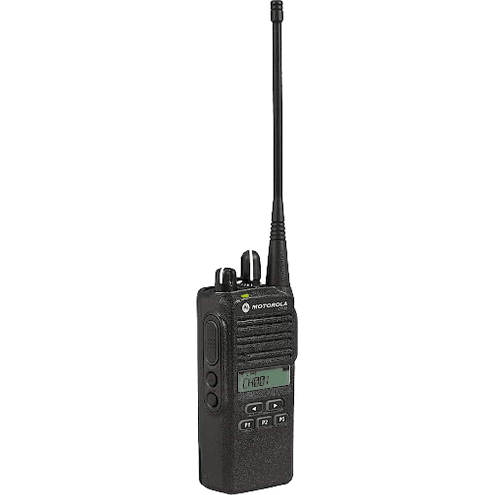 Motorola - CP185 VHF AAH03KEF8AA7AN 136-174 MHz Handheld Two-Way Radio Transceiver 5 Watts, 16 Channels 2 - Black