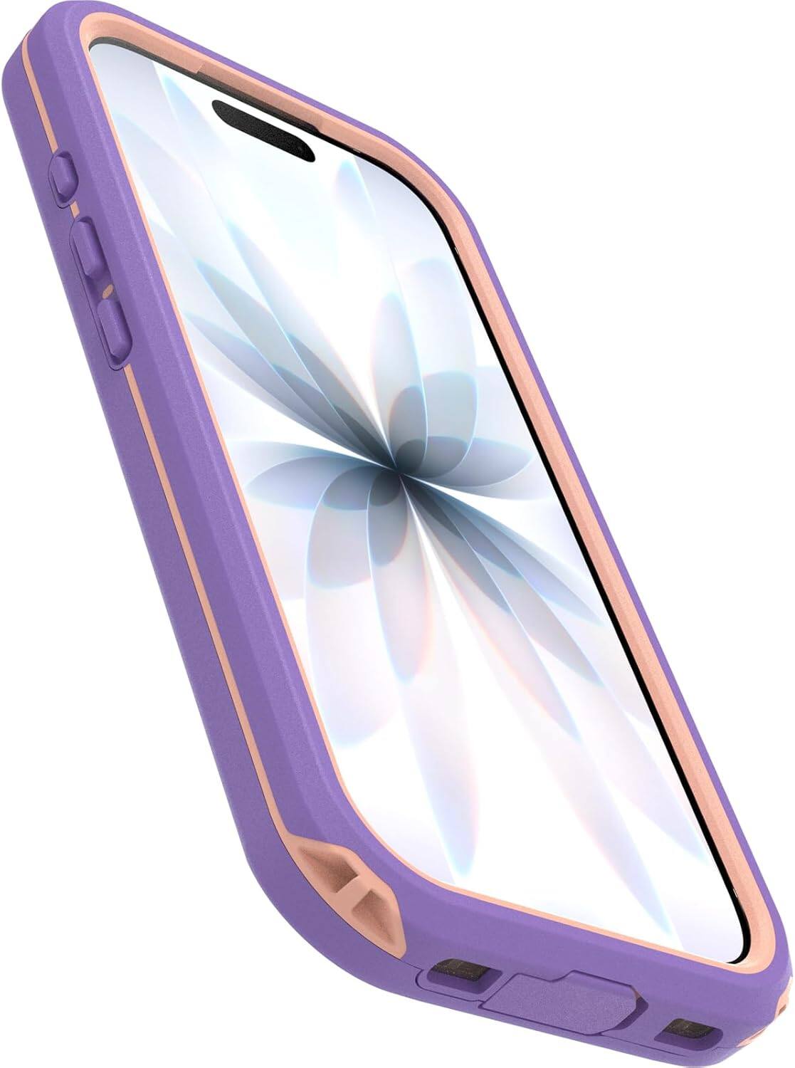 Back. OtterBox - OtterBox iPhone 17 (Only) Fre Series Case with MagSafe - Sleek & Stylish - Waterproof iPhone Case up to 2 Meters - IP68 - Rule of Plum (Purple).