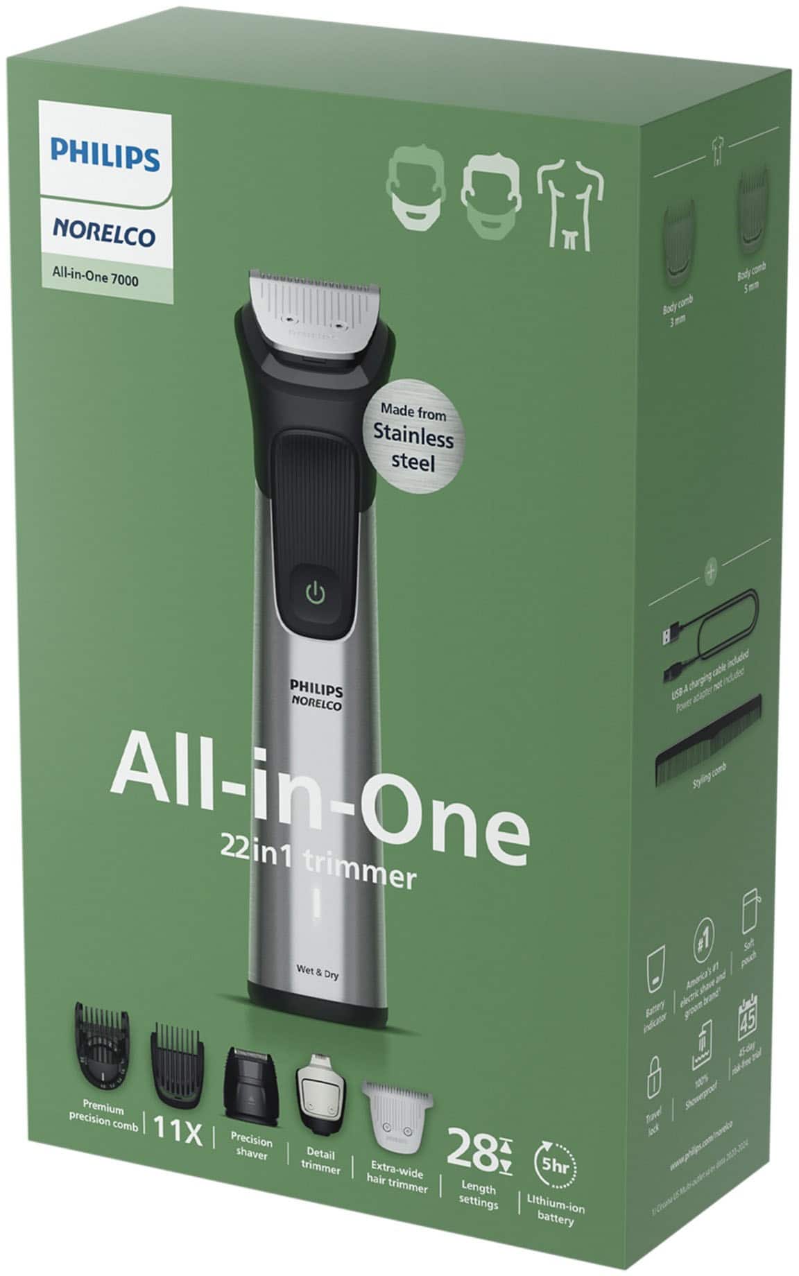 Philips Norelco All in One 7000 Series 22 Piece Trimmer MG7975/49