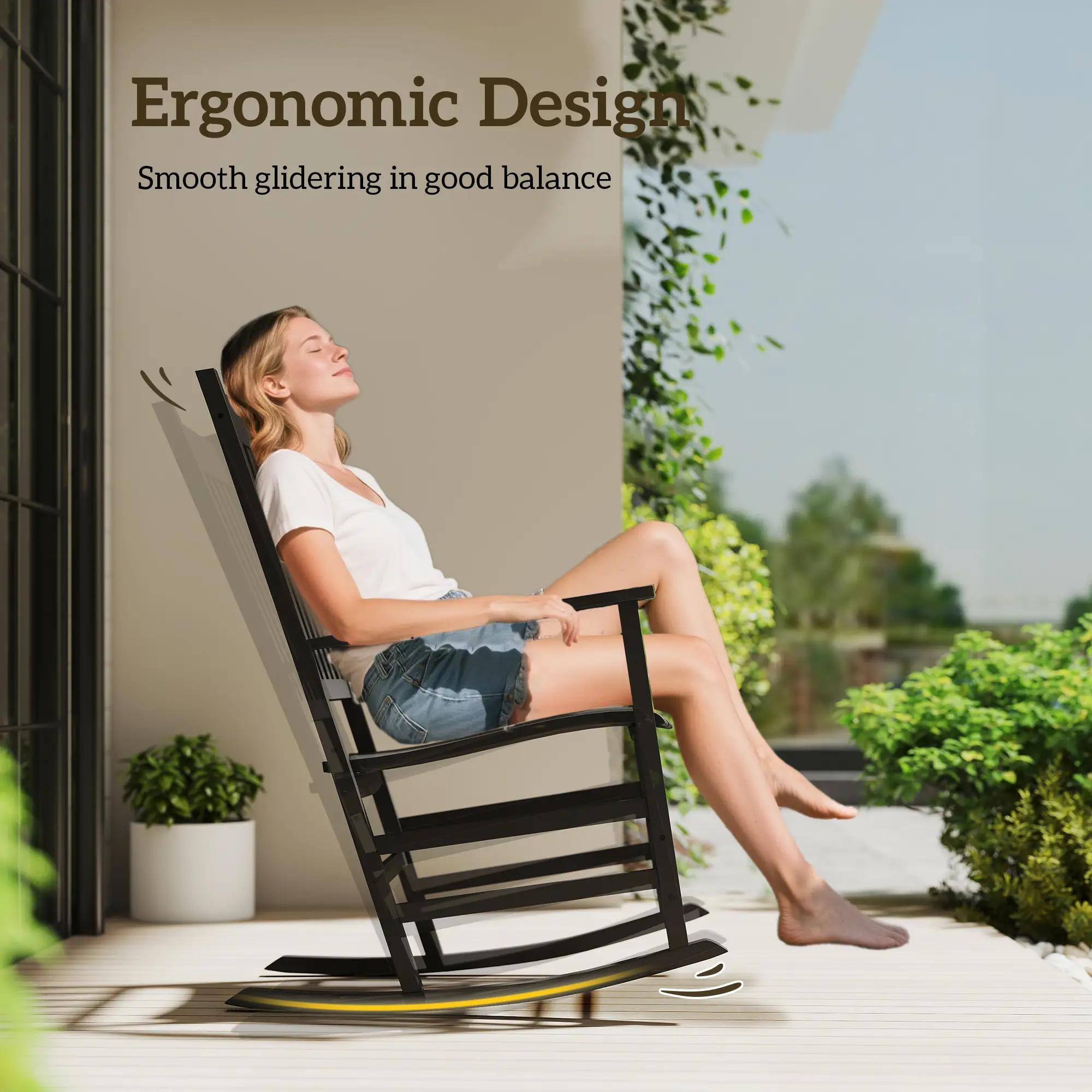 Ergonomic Design  
Smooth gliding in good balance